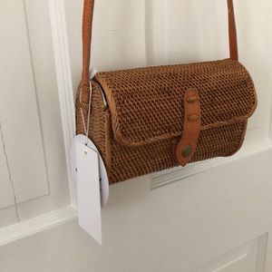 NWT tan crossbody bag